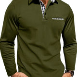 Tricou polo premium cu mâneci lungi