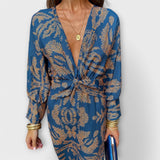 Oriana | Rochie elegantă cu mâneci lungi