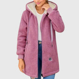 Glistra | – Jachetă teddy din fleece pentru femei – Confortabilă și stilată