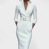 Inês | Rochie Elegantă cu Curea