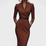 Inês | Rochie Elegantă cu Curea