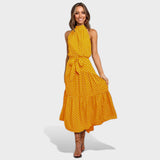Bruna | Rochie lungă elegantă