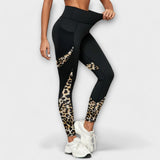 Carmo | Leggings cu talie înaltă și model leopard