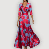DIANA | Rochie MAXI cu Flori