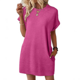 EVA | Rochie Minimalistă Zilnică cu Guler