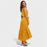 Bruna | Rochie lungă elegantă