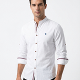 Tobias™ | Tricou polo modern pentru bărbați cu mâneci lungi și guler polo