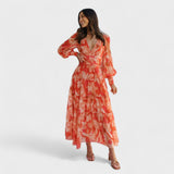 Celeste | Rochie cu Flori