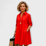 Aurora | Rochie cămașă modernă