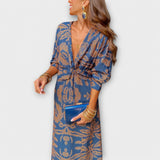 Oriana | Rochie elegantă cu mâneci lungi