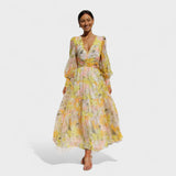 Celeste | Rochie cu Flori