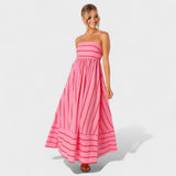 Camila | Rochie de vară cu dungi
