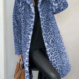 Lysa | Palton Elegant cu Leopar