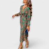 Oriana | Rochie elegantă cu mâneci lungi