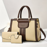 Luna | Set elegant de 3 piese din piele