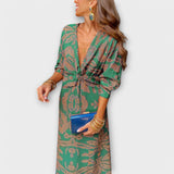Oriana | Rochie elegantă cu mâneci lungi