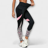 Carmo | Leggings cu talie înaltă și model leopard
