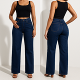 Aline | Blugi elastici cu talie medie