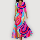 DIANA | Rochie MAXI cu Flori