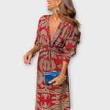 Oriana | Rochie elegantă cu mâneci lungi