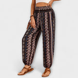 Clara | Pantaloni grafici etnici