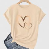 Annie | Tricou confortabil cu mânecă scurtă