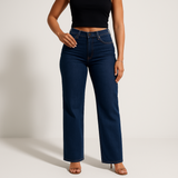 Aline | Blugi elastici cu talie medie