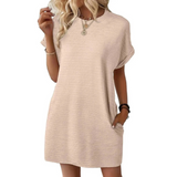 EVA | Rochie Minimalistă Zilnică cu Guler