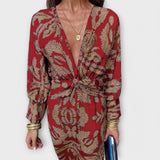 Oriana | Rochie elegantă cu mâneci lungi