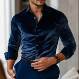 Sacou Alessandro din catifea fină | eleganță cu un accent italian
