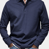 Laurent Celje | Tricou polo de lux cu mânecă lungă