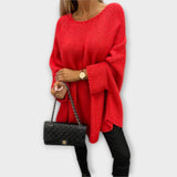 Izabel - Pulover elegant pentru femei cu decolteu rotund