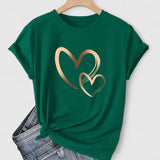 Annie | Tricou confortabil cu mânecă scurtă
