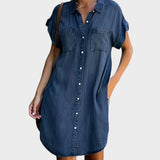 Laura | Rochie din Denim