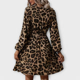 Beatriz | Rochie cu model leopard