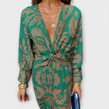 Oriana | Rochie elegantă cu mâneci lungi