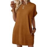 EVA | Rochie Minimalistă Zilnică cu Guler