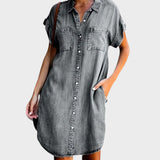 Laura | Rochie din Denim