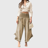 Clara | Pantaloni Zilnici cu Plisuri Elegante