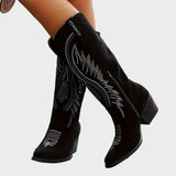 Neža – cizme cowboy elegante brodate