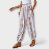 Clara | Pantaloni grafici etnici