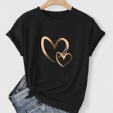 Annie | Tricou confortabil cu mânecă scurtă