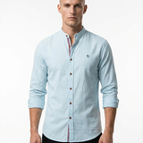 Tobias™ | Tricou polo modern pentru bărbați cu mâneci lungi și guler polo