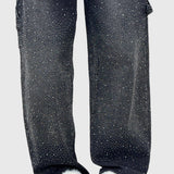 Clara | Pantaloni cu Diamante