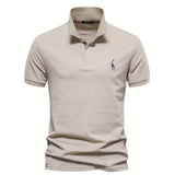Simon™ | Tricou polo elegant cu mânecă scurtă pentru bărbați