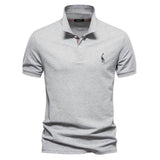 Simon™ | Tricou polo elegant cu mânecă scurtă pentru bărbați