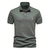 Simon™ | Tricou polo elegant cu mânecă scurtă pentru bărbați
