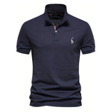 Simon™ | Tricou polo elegant cu mânecă scurtă pentru bărbați