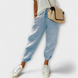 Bibi | Pantaloni eleganți și lejeri din in