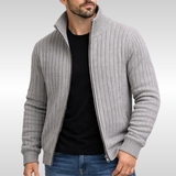 Johann | Pulover clasic cu fermoar